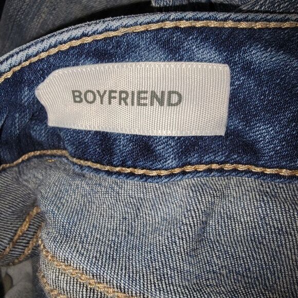 Torrid Boyfriend Light Wash Ripped Denim Jeans Size 16 - Picture 4 of 6